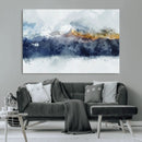 Abstract Mountain Range Art Canvas Print | 3 Panel by MyGreatCanvas | Canvas Wall Art Prints | Photo Prints & Wall Decor