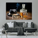 Extra Large Bourbon Wall Art – Whiskey Bar Theme Vintage by MyGreatCanvas | Canvas Wall Art Prints | Photo Prints & Wall Decor
