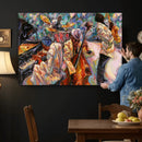 African American Jazz Art Music Abstract Wall Art Painting by MyGreatCanvas | Canvas Wall Art Prints | Photo Prints & Wall Decor