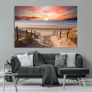 Sunset on the Sea Wall Art Canvas Print by MyGreatCanvas | Canvas Wall Art Prints | Photo Prints & Wall Decor