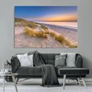 Sunrise On The Beach Wall Art Canvas Print