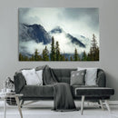 Mountain Mist Canvas Wall Art Print | 3-Panel Foggy Forest by MyGreatCanvas | Canvas Wall Art Prints | Photo Prints & Wall Decor