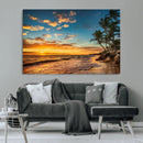 Sunset Wall Art Canvas Print