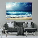 Majestic Ocean Wave Wall Art Canvas | 3 Panel Large Seascape