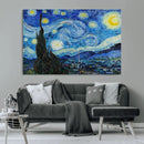 Vincent Van Gogh The Starry Night Abstract Wall Art Canvas