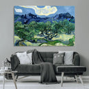 Olive Trees Van Gogh Wall Art Canvas Print