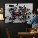 RedBull Formula 1 Canvas Wall Art Print