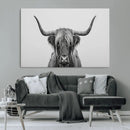 Farmhouse Longhorn Wall Art Canvas Print, Longhorn Texas by MyGreatCanvas | Canvas Wall Art Prints | Photo Prints & Wall Decor