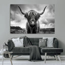 Scottish Cow Wall Art Canvas Print | Longhorn Wall Art | by MyGreatCanvas | Canvas Wall Art Prints | Photo Prints & Wall Decor