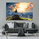 Legend of Zelda Breath of the Wild Game Wall Art Canvas, by MyGreatCanvas | Canvas Wall Art Prints | Photo Prints & Wall Decor