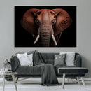 Wild Elephant Wall Art Canvas Print, Africa Savannah Wild by MyGreatCanvas | Canvas Wall Art Prints | Photo Prints & Wall Decor