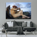 Fallen Angel Wall Art Canvas Print – Classic Art, Framed,