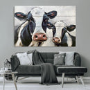 Vintage Baby and Mom Cattle Wall Art Canvas Print by MyGreatCanvas | Canvas Wall Art Prints | Photo Prints & Wall Decor