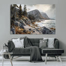 Serene Coastal View of Acadia National Park - Stunning