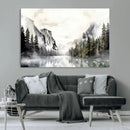 Yosemite Valley Wall Art Canvas Print – Framed and Ready to