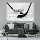 Winter Ice Hockey Sport Canvas Wall Art Print - Hockey Wall by MyGreatCanvas | Canvas Wall Art Prints | Photo Prints & Wall Decor