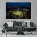 Michigan Stadium Night Game Wall Art – Sports Arena Aerial by MyGreatCanvas | Canvas Wall Art Prints | Photo Prints & Wall Decor
