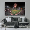 Fireworks at Angel Stadium – Los Angeles Angels Canvas