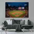 St. Louis Cardinals Baseball Team Print - Busch Stadium Wall by MyGreatCanvas | Canvas Wall Art Prints | Photo Prints & Wall Decor