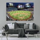 Citi Field Wall Art Print | 3-Panel New York Mets Baseball