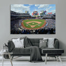 New York Mets Baseball Team Print - Citi Field Stadium Wall