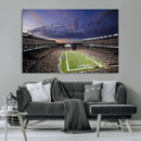 New England Patriots Football Team Print - Foxborough by MyGreatCanvas | Canvas Wall Art Prints | Photo Prints & Wall Decor