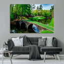 Augusta National Golf Club Wall Art - Panoramic Bridge &