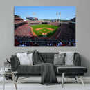 Cincinnati Reds Baseball Canvas Print - American Ball