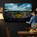 3-Panel Kauffman Stadium Wall Art Print | Large Kansas City
