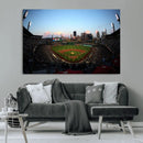 PNC Park Evening Game Triple Canvas Wall Art - Pittsburgh