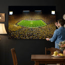 Stadium in Michigan Wall Art Canvas Print, Framed American
