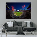 Truist Park Atlanta Braves Baseball Stadium Wall Art Print |
