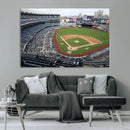 New York Yankees Baseball Team Print - Yankee Stadium Wall