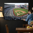 New York Yankees Baseball Team Print - Yankee Stadium Wall