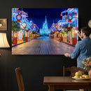 Disney Wall Art | Castle Large Wall Art Disney Magic Kingdom