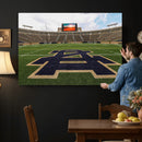 Football Stadium Wall Art – Framed Sports Field Canvas