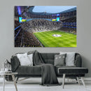 Tottenham Hotspur Stadium Canvas Print, Match Day Triple