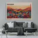 Framed Yayoi Kusama 1986 Wall Art Print – Japanese Wall Art