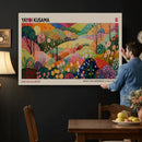 Framed Yayoi Kusama 1986 Wall Art Print – Japanese Wall Art