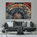 Abstract Tree Ring Wall Art, Colorful Framed Tree Ring Wall by MyGreatCanvas | Canvas Wall Art Prints | Photo Prints & Wall Decor