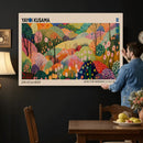Yayoi Kusama Japanese Art Canvas Print, Abstract Art, Large