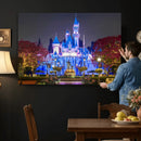 Disney Castle Wall Art Canvas Print – Magical Fairytale