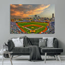 Chicago Wrigley Field Wall Art Canvas Print – Iconic