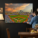 Chicago Wrigley Field Wall Art Canvas Print – Iconic
