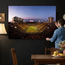 Iowa Hawkeyes Kinnick Stadium Wall Art Canvas Print, Framed