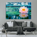 Lotus Flower Wall Art Canvas Print, Water Lily Large Wall by MyGreatCanvas | Canvas Wall Art Prints | Photo Prints & Wall Decor