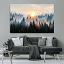 Abstract Forest Wall Art - Serene Nature Canvas Print with by MyGreatCanvas | Canvas Wall Art Prints | Photo Prints & Wall Decor