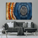 Abstract Tree Rings Wall Art Canvas Print – Modern Wood by MyGreatCanvas | Canvas Wall Art Prints | Photo Prints & Wall Decor