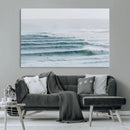 Ocean Waves Wall Art Canvas Print – Framed Surfer Lineup by MyGreatCanvas | Canvas Wall Art Prints | Photo Prints & Wall Decor