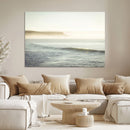 Coastal Cliffs Wall Art Canvas Print – Misty Ocean Seascape